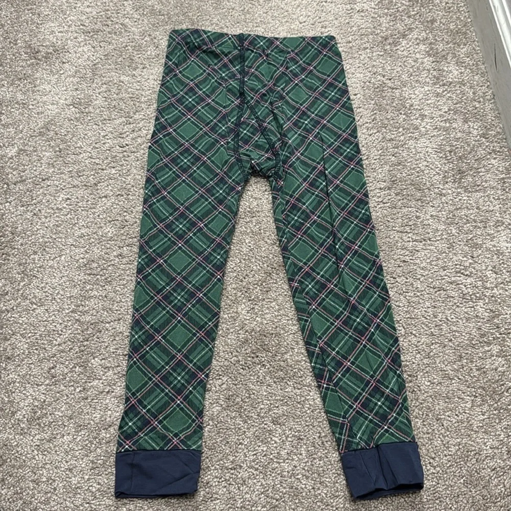 Sweet Bamboo Green Plaid Pajama Set